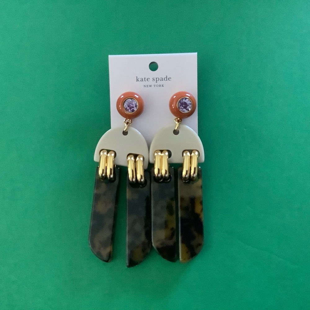 Brand new Kate Spade bold drop earrings - Picture 5 of 5